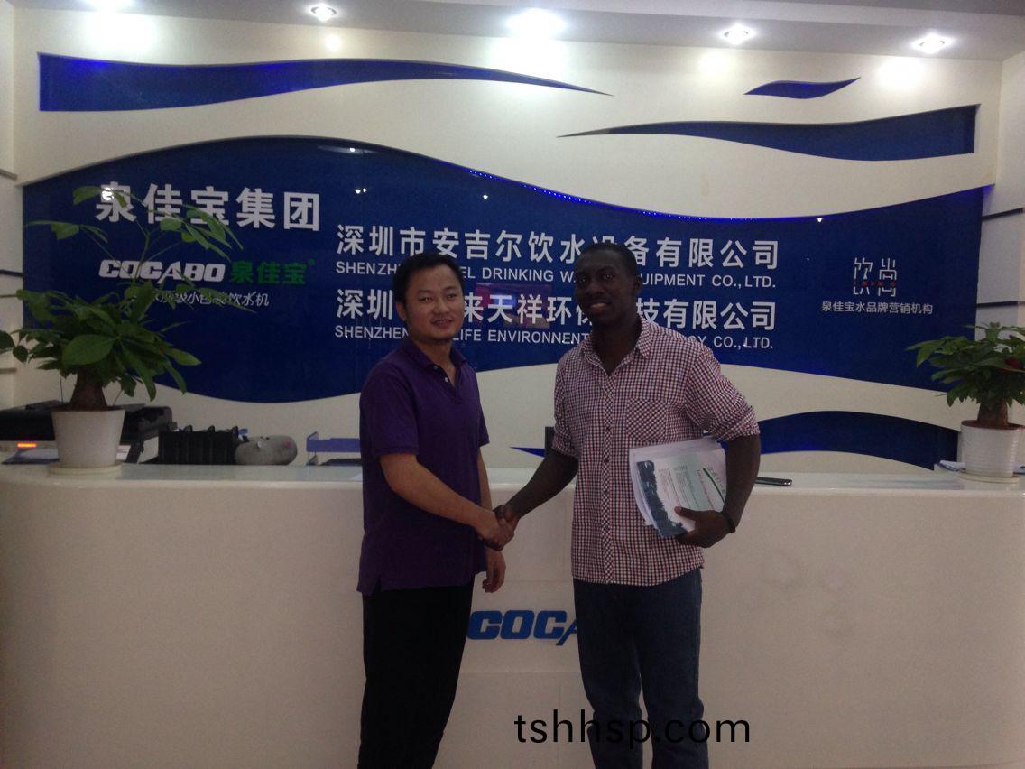 Oman 3000 BPH production line customers